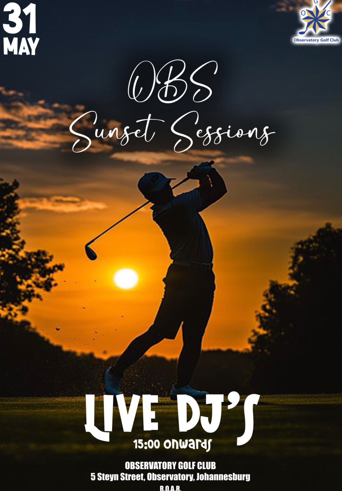 OBS Sunset Sessions poster